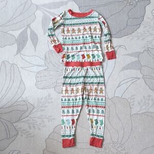 Little Sleepies Holiday/Christmas Pajama Set (Size 18-24 Months)